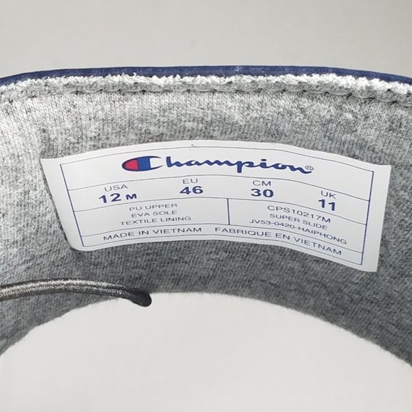 NEW Men's Sz 12 Champion Super Slide in White - Picture 8 of 9